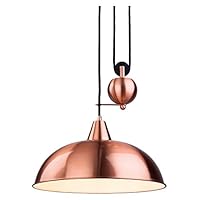 Firstlight 2309AB E27 爱迪生螺丝 60 瓦世纪上升和秋季吊坠 - 父级 铜色 2309CP