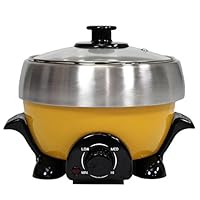 SIS 多功能壶 黄色 22×20×17厘米 1台4用！ 小巧！ 适合1人用】 XJ-13201