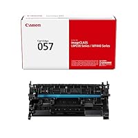 佳能原装墨盒 057（3009C001）（1 盒，黑色），适用于佳能 Imageclass MF445dw、MF448dw、MF449dw、LBP226dw、LBP227dw、LBP228dw