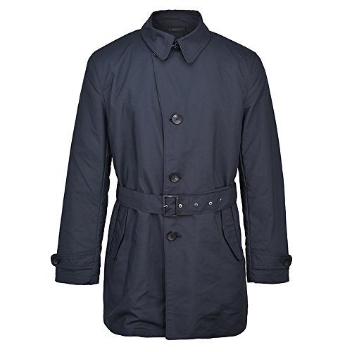 armani collezioni阿玛尼ac男装 男士商务中长款休闲风衣 94156