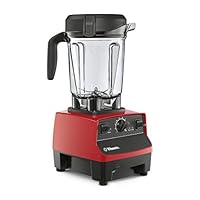 Vitamix 5300搅拌机 专业级 64盎司（约1.81kg）低型面容器，红色（更新版） 需配变压器