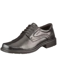 ECCO 男式 helsinki 平头正装牛津鞋