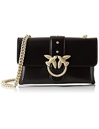 PINKO 女士 Mini Love Soft 单肩包，4x14x24 厘米