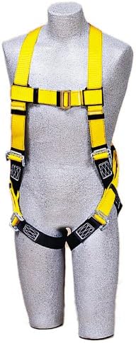 3m dbi-sala delta 1101827 全身胸背带,后 d 形环,降落伞扣腿带,xl