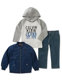 Calvin Klein 3 件套男童夹克套装