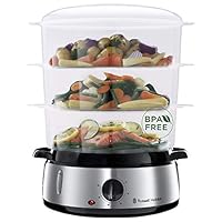 Russell Hobbs 不锈钢/黑色 27,5 x 27,5 x 24 cm 19270-56