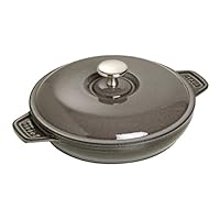 Staub 1332018圆形烹饪锅 20厘米 石墨灰色