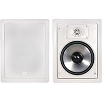 JBL SP8II 2-way, 8-Inch In-Wall Speaker with Swivel Mount Tweeter (Pair)