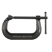 Bessey CDF406 6 6 英寸黑色氧化主轴滴锻造型 C 夹钳