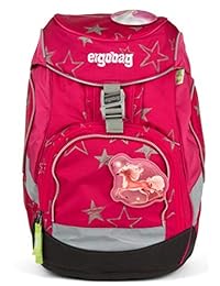 ergobag cinbärella 儿童背包，35 CM ，紫色 (pinke Sterne)