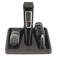 Philips 飞利浦 3000 系列一体式修剪器适用于胡须、*和身体，鼻毛修剪器和充电支架 - MG3740/13