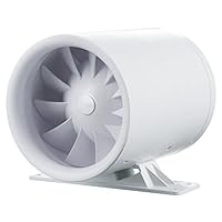 Blauberg UK Ducto 100 T 100 毫米 Ducto 带导管安装抽取器风扇带运行定时器 - 亮白色 亮白 Standard Ducto 100