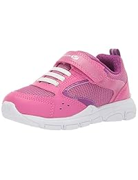 Geox 儿童新款扭矩女孩 4 Sp 魔术贴运动鞋