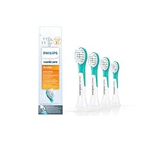 Philips 飞利浦Sonicare HX6034/33 原装刷头 适合3岁以上儿童，松石绿，4只装