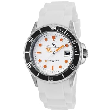 亚马逊lucienpiccard女子lp1288302oa沃克斯模拟显示日本石英白色手表