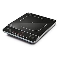 CASO InnoSlide 2100 独立电磁炉带滑动技术 - 8 个功率等级通过手指触摸选择，2000 瓦功率，增强2100瓦，保温功能