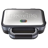 Breville VST041 深层夹层烤架，不锈钢 - 银色