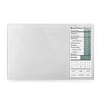 perfect 部分数码比例 + 营养 Facts 字样显示器