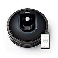 iRobot Roomba 981 扫地机器人（强吸力适合地毯，地毯涡轮模式，污垢检测技术，支持 Wi-Fi ，可通过应用程序定制清扫）夜蓝色