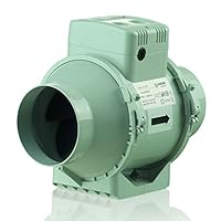 Blauberg UK Turbo-E 标准混合流量风扇 灰色 150mm - Standard TURBO-E 150