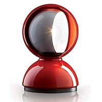 Artemide Eclisse 台灯，直径 12 厘米 高 18厘米 红色 Ø 12 H 18 cm 需配变压器