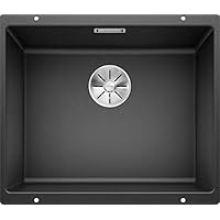 厨房水槽 SUBLINE 亮黑色 500 mm Beckenbreite SUBLINE 500-U 523 432
