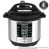 Instant Pot Max 6夸脱（5.676升）多用途电压力锅，15psi压力烹饪， 低温烹饪，自动蒸汽释放控制和触摸屏 需配变压器
