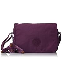 Kipling Delphin N 女士斜挎包 Violett (Plum Purple), 15.5x23.5x5 cm (B x H T)