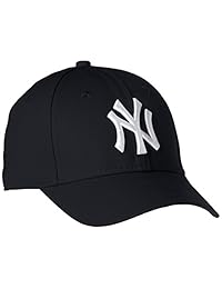 New Era 男童 MLB Basic NY Yankees 9Forty 可调节棒球帽