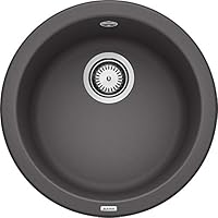 BLANCO 铂浪高 Rondo，厨房水槽，SILGRANIT PuraDur felsgrau