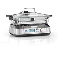 Cuisinart STM1000U Cookfresh 专业玻璃蒸锅，1800 W