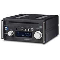 Teac CR-H101DAB-B 微型 CD/DAB 接收器（DAB/UKW 调谐器，H-Res 流，CD，蓝牙，aptX）黑色
