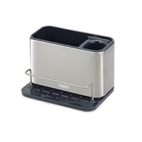 Joseph Joseph Surface 水槽水槽不锈钢托架 银色 大 85112