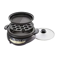 TIGER 虎牌  烤架锅   3.7L 3 件    深锅    章鱼烧  平板  CQG-B30N-T