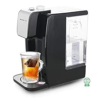 Emerio WD-118981 涡轮热水壶 2.2 升 烧水仅需 5 秒 2600W 可选择 45°/65°/85°/100°C 相比普通电热水壶可节能 50% 黑色