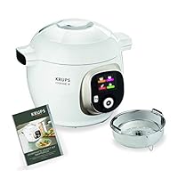 Krups CZ7101 Multikocher Cook4Me+ (6 L, 1600 W) weiß/grau
