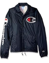 Champion LIFE 男式 羊羔绒内衬教练夹克