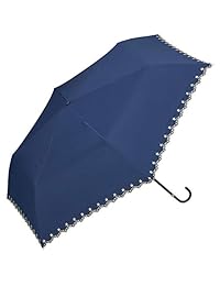 World party 遮光 迷你 共3种颜色 折叠伞 手动开合 遮阳伞/晴雨两用 6根伞骨50cm 隔离紫外线 轻量 蓝色 50cm(親骨) 801-972