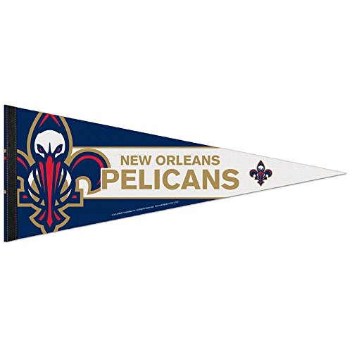nba 69591014 new orleans pelicans premium pennant, 12" x 30"