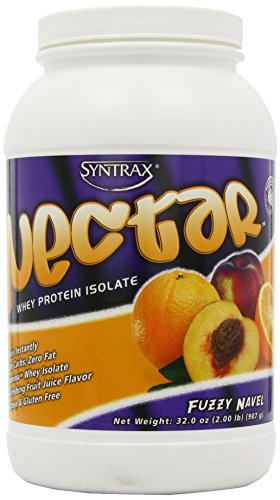 syntrax nectar whey protein isolate, fuzzy navel , 2-pound