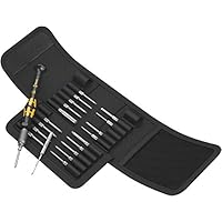 Wera 05135973001 牛皮纸小型雪茄食胶组合，黑色，21-Teilig