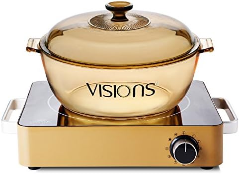 world kitchen 康宁 美国 金色电陶炉vhs-220-gd/cn 康宁4l高清透明锅