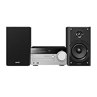 Sony 索尼 CMTSX7B.CEK 高保真声系统带多间高分辨率音频播放 CD 和 DAB - 黑色