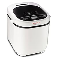 Moulinex 编程面包机 塑料 31 × 29 × 29 厘米 白色 one size OW210130