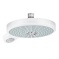 Grohe Power & Soul Cosmopolitan 通用浴头，4 个喷嘴，铬，直径 190 毫米