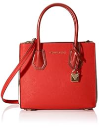 Michael Kors 迈克高仕 女式 Mercer 荔枝纹皮革手风琴斜挎包