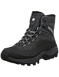 Merrell 男士 Thermo Chill 中帮防水高帮徒步靴
