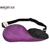 维康真丝眼罩遮光轻柔睡眠护眼罩男女睡觉透气眼罩送3M耳塞 (紫金色)