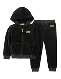 Juicy Couture 女童 2 件套，天鹅绒