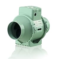 Blauberg UK Turbo-E 标准混合流量风扇 灰色 125mm - Standard TURBO-E 125